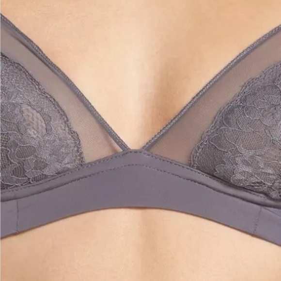 HONEYDEW Sydney Lace & Mesh
Bralette in the color shadow NWT size small - Picture 6 of 13